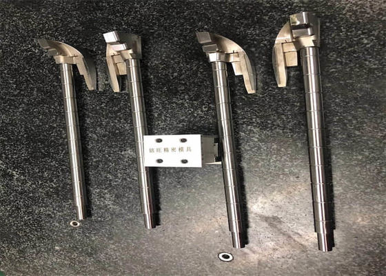 Moldagem por injeção com acabamento anodizado Elevador Processamento CNC Componentes do molde